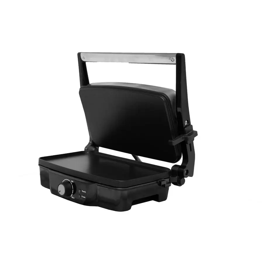 

Электрический пресс для панини из нержавеющей стали с регулируемой температурой и антипригарными пластинами, 1200 Вт