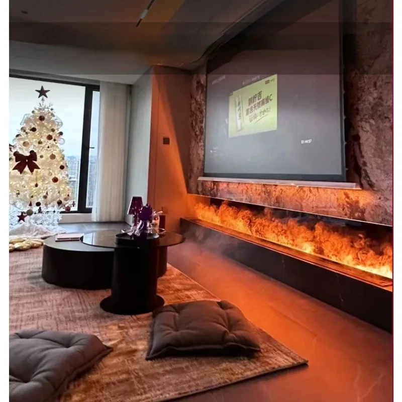 Atomization Fireplace Simulation Flame Humidifier Intelligent Fireplace Core Embedded