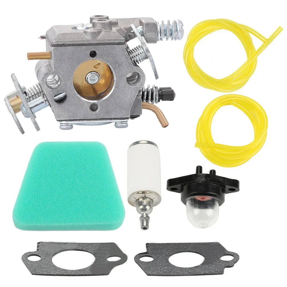 Chainsaw Repair 8 Pieces Carburetor Replacement Parts Air Fuel System Complete Package Comprehensive Compatibility
