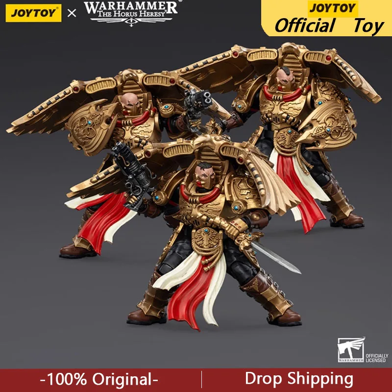 

JOYTOY 1/18 Warhammer 30K Action Figure Legio Custodes Custodian Venatari Squad 3PCS Model Toy Gift Collection model