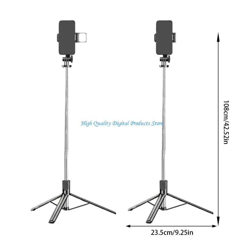 U2JE Phone Tripod Table Stand Desktop Tripod Overhead Shot Photography Arm Universal 6