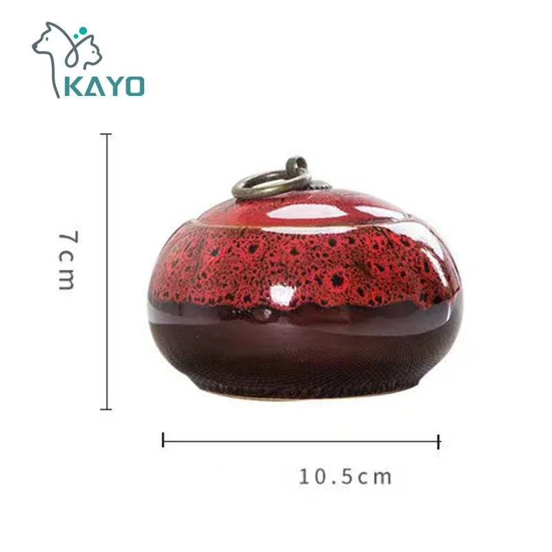 Ceramic Pet Urn for Ashes Small Dogs Cats Handmade Rabbits Small Animals Memorial Cremation Ash Funeral Burial Urn Keepsake
