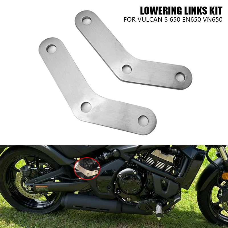 Rear Suspension Drop Link Cushion Lever Lowering Links Kit For KAWASAKI Vulcan S 650 VN EN650 2015-2023 Motorcycle Accessories