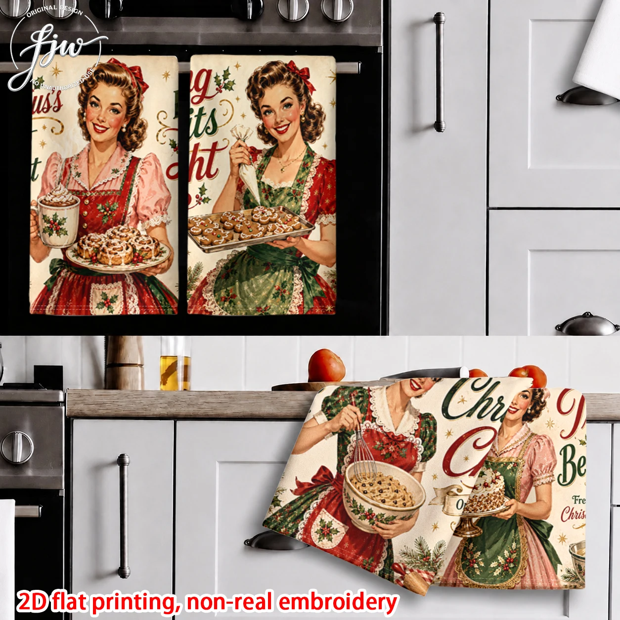 6-delige vintage kerstkeuken h - Kitchen Baking Equipment recensie en prijs