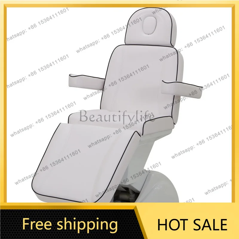 Factory Direct Sales Beauty Bed Electric Lifting Beauty Salon Special Medical Beauty Ear Bed White