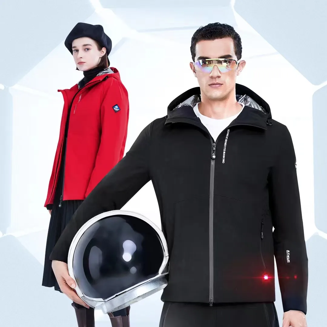 Xiaomi Supield Qi gel cold resistant clothing, assault coat, electric heating coat lovers smart heating winter clothing 302