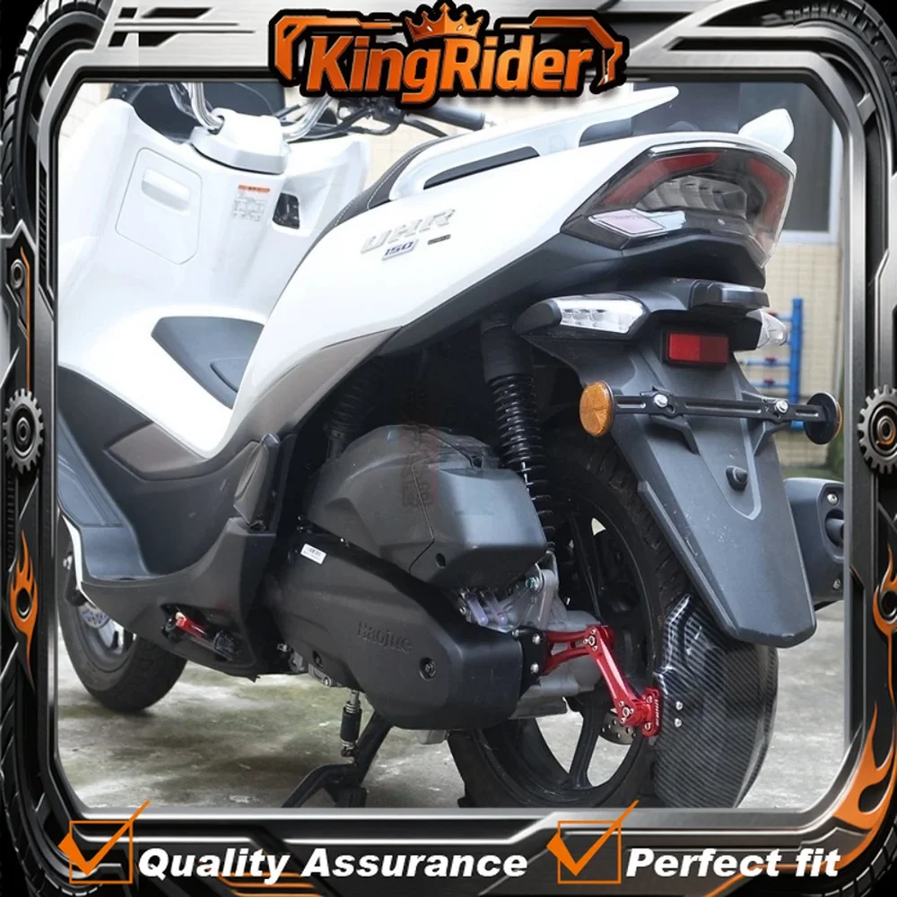 Suitable for HAOJUE UHR150 retrofitted rear fenders, adjustable aluminum alloy fenders, mudguards, and rear shield accessories.
