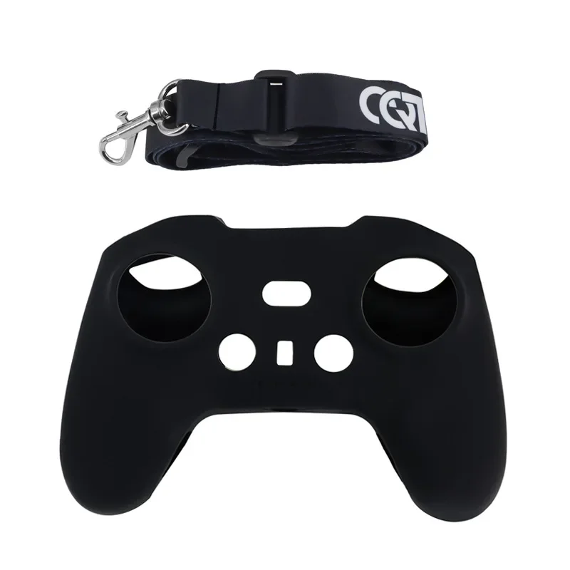 2in1 Remote Control Silicone Case Dust-proof Anti-collision Protection Cover & Neck Lanyard Strap for DJI FPV /DJI Avata 1 Drone