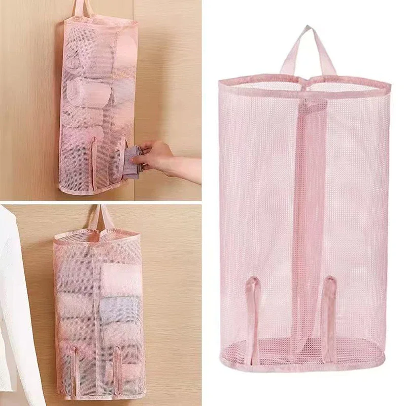Underwear Socks Hanging Organizers Durable Polyester Mesh Drawer Storage Bags Clothing Wardrobe Storage Home Space Saving