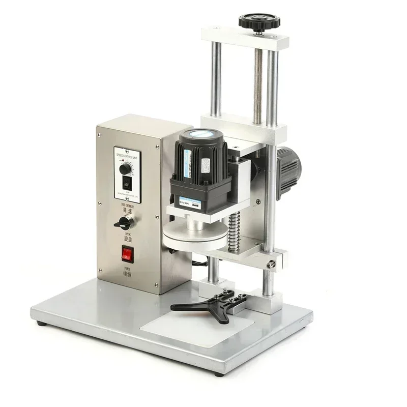 450B Household Electric Capping Machine, Pistol Cap Spray Nozzle Capping Device Large Desktop Bottle Cap Snapping Machine