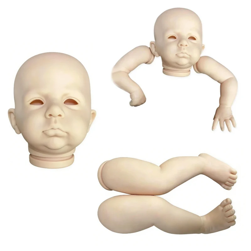 23Inch Unfinished Reborn Doll Kit Cameron Ongeverfd Doll Onderdelen Met Doek Lichaam Populaire Limited Uitverkocht Editie Bebe Reborn kit
