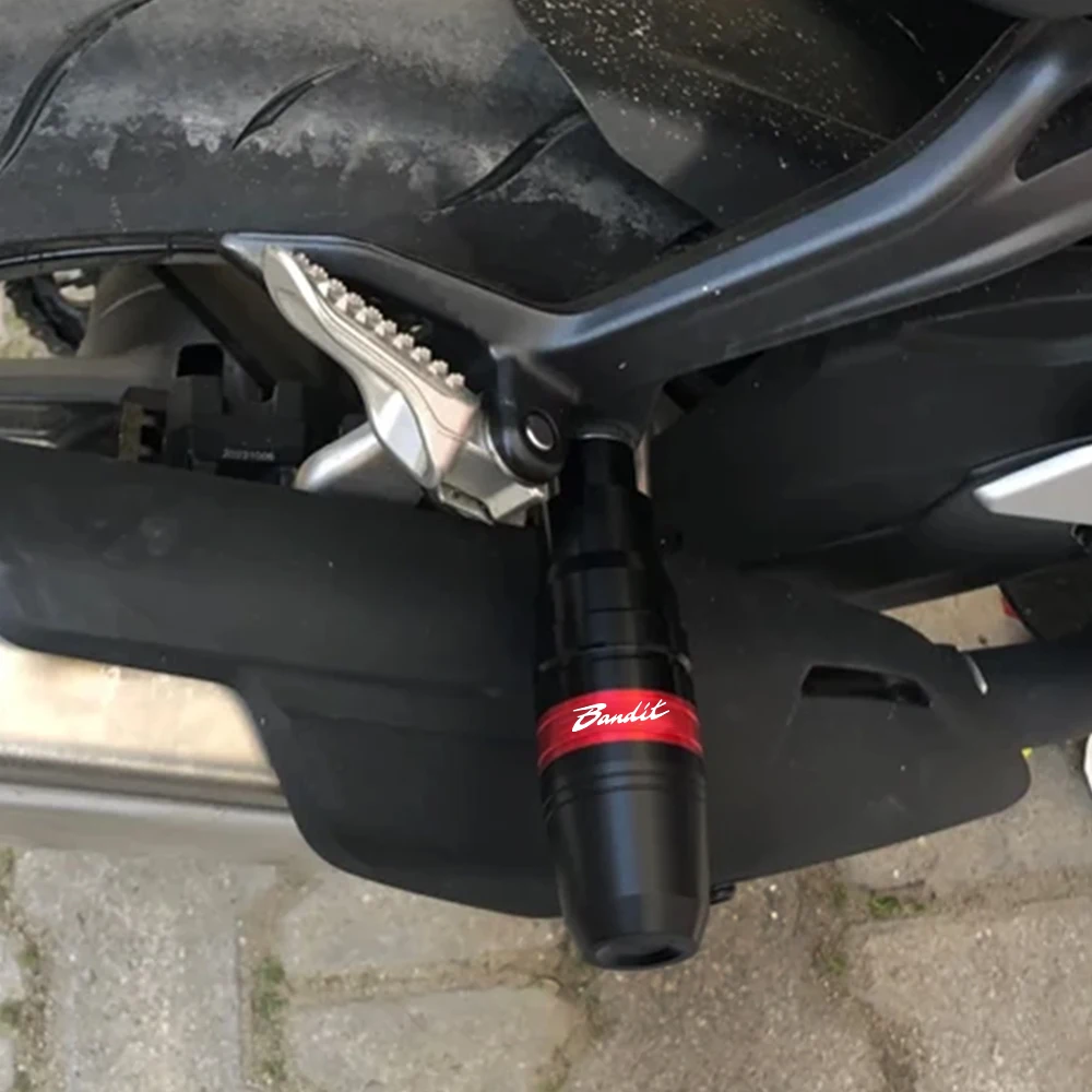 For Suzuki Bandit GSF 600 1200 650 1250 400 250 S GSF1200 GSF650 GSF600 Falling Protection Exhaust Slider Crash pad slider