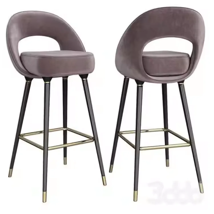 Beautiful Bar Stool With Comfortable Seating And Strong Build Offering Attractive Modern Look For Home Bars Cafe Interiors