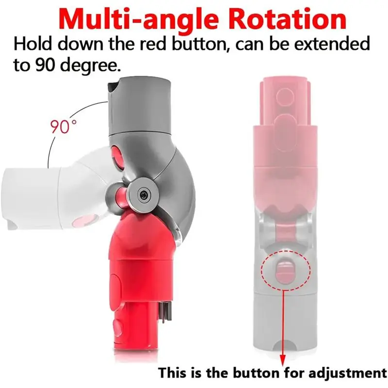 (ABPO) Adaptor for Dyson V7 V8 V10 V11 V15 Quick Release Low Reach Adaptor 970790-01 Vacuum Cleaner Accessories Cleaning Tool