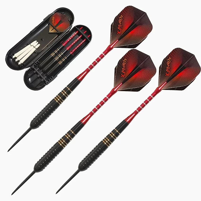 22g reinem kupfer nickel schwarz dart nadel set Dart Set Mehrere Stile Darts Flüge Professional Darts