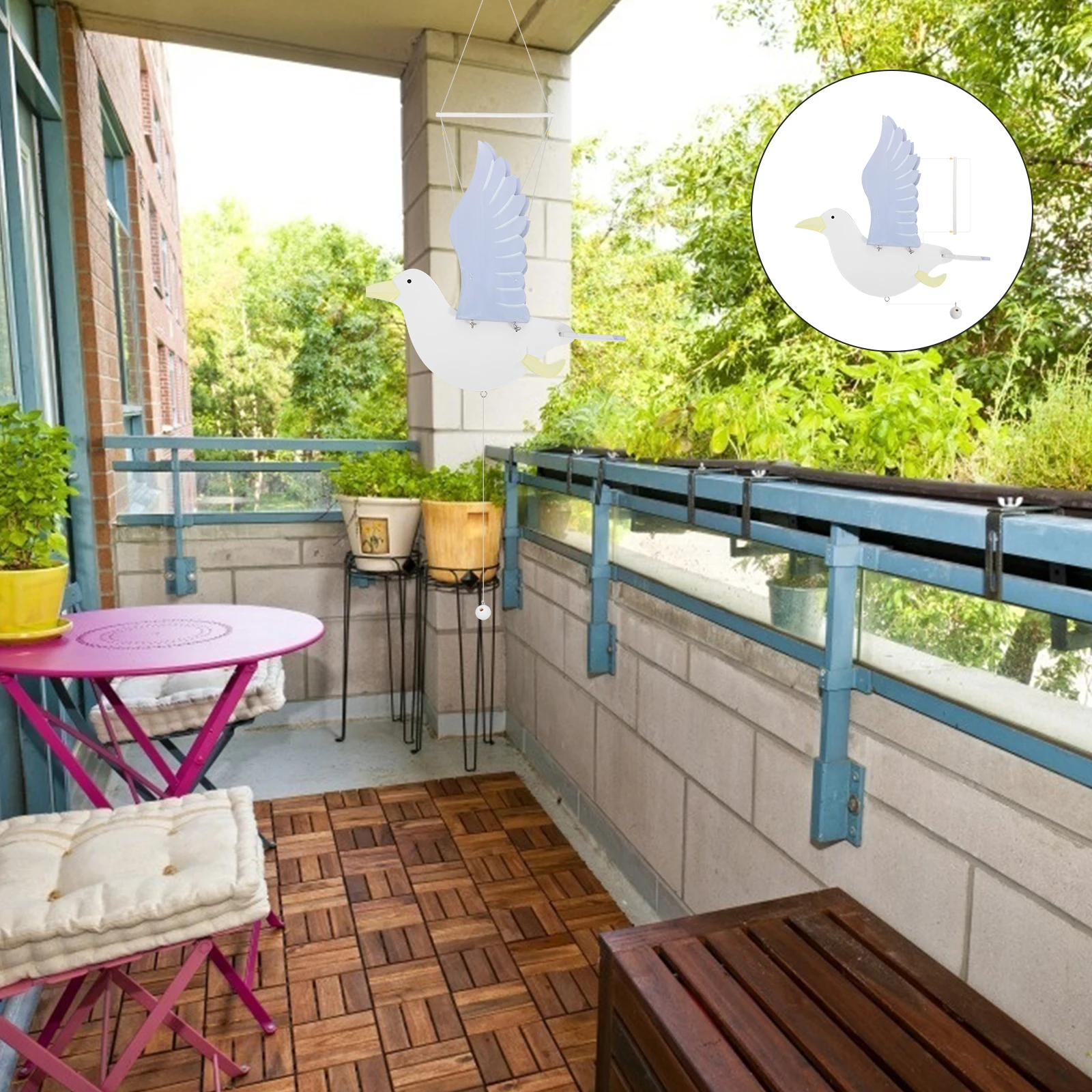 

Sea Birds Wall Decor Seagull Charm Decorations Ornament Pendant Sculpture White Sculptures