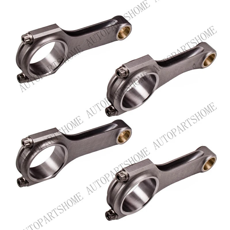 Z... 4pcs H-Beam Connecting Rods + ARP Bolts For Ford Escort RS2000 MK5 / MK6 2.0L
