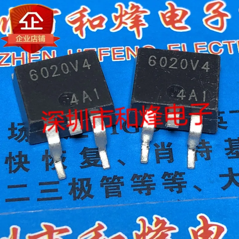5 pces-10 pces 6020v4 gn6020v4 to-263 novo e original em estoque