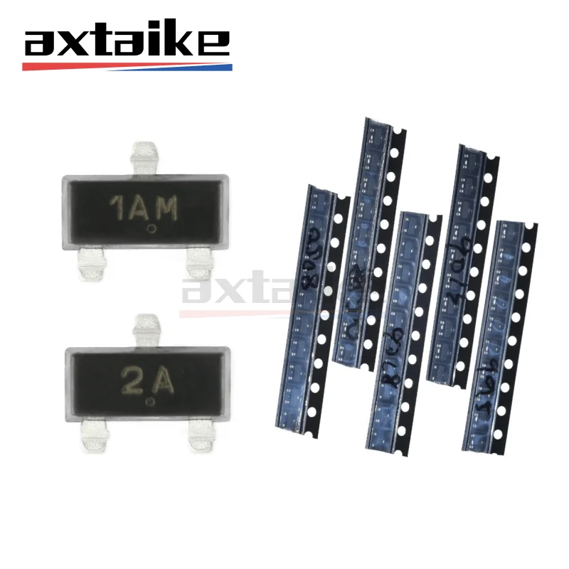 Kit de transistores SMD de 18 valores, 180 piezas, S8050, J3Y, S8550, S9012/9013/9014/9015/9018, C1815, A1015, A42, A92, 2N3904/3906/2222/5401/5551, SOT23