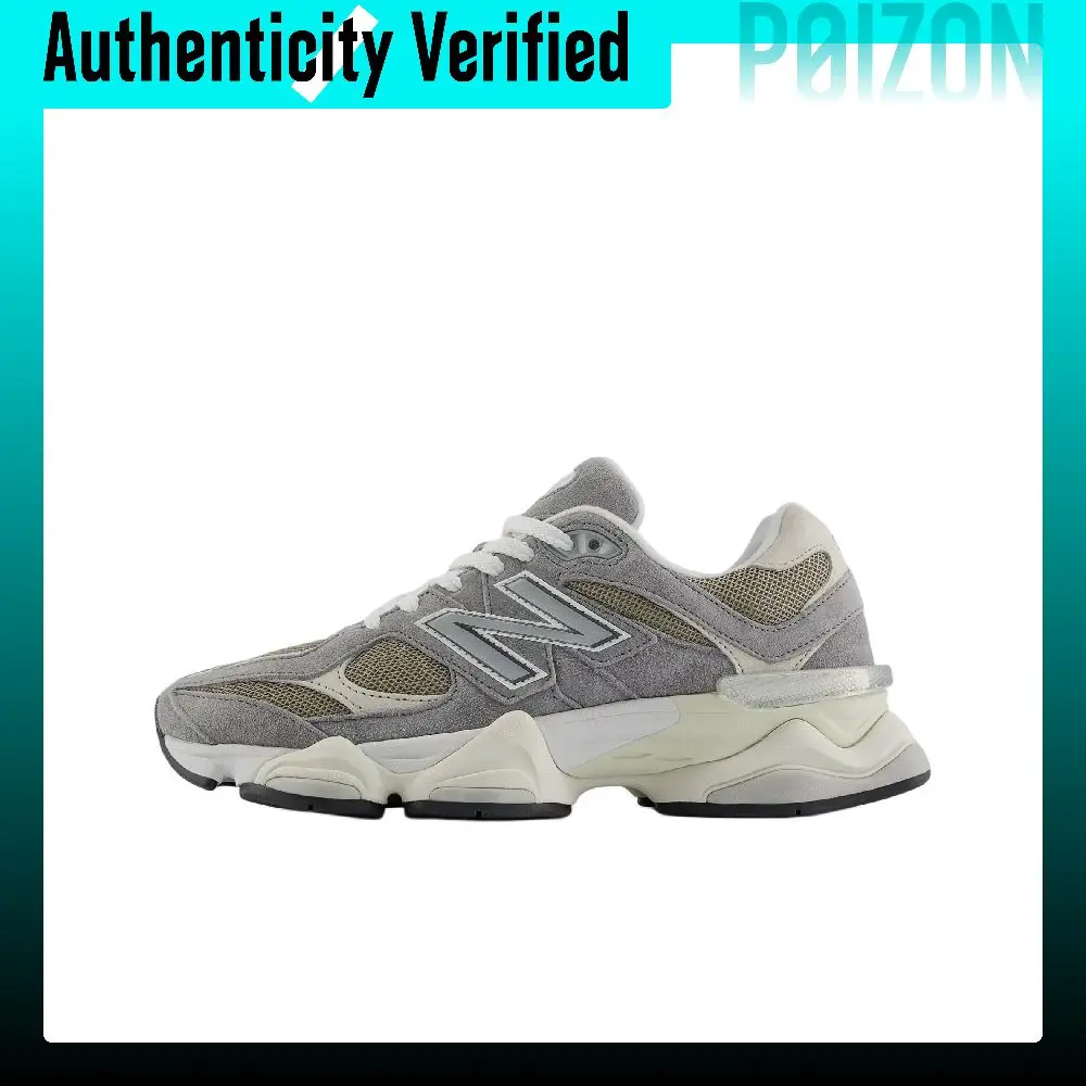 Zapatillas de running New Balance NB 9060, modelo unisex de caña baja, color gris y beige, U9060LBA.