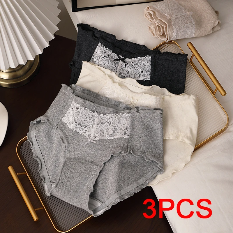 

Треугольные трусики большого размера, комплект кружевных модных женских хлопковых трусов, нижнее белье для женщин, сексуальные женские трусы