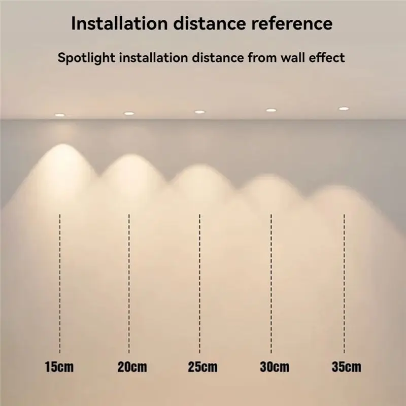 ABWZ-Focusing Spotlight Adjustable Angle Recessed Light 10W 220V Round Aluminum Alloy Recessed Lights