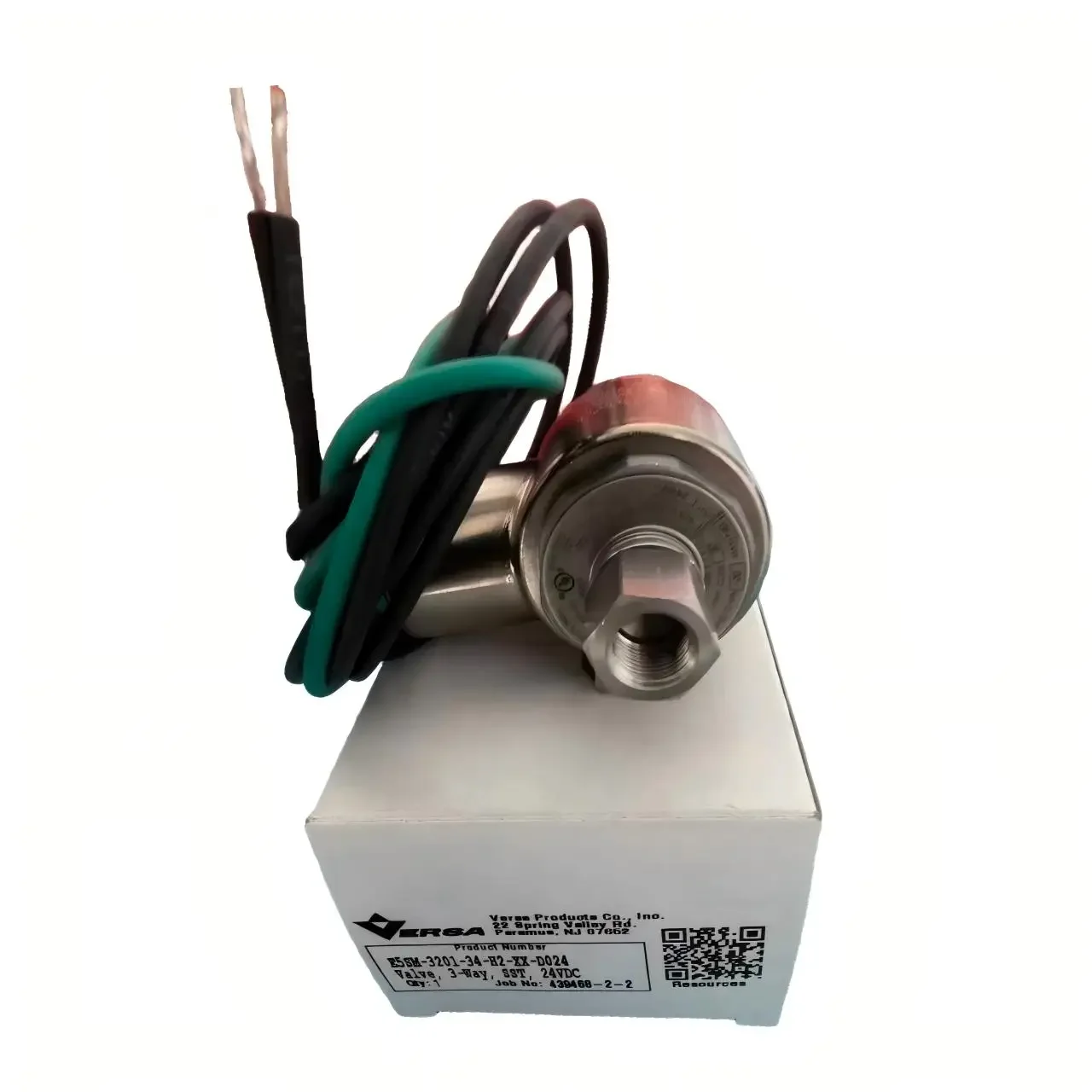Top-Selling Durable Single Acting Gas Control Solenoid Valve-VERSA E5SM-3201-34-H2-XX-D024 ROHS Approved Safe for Shipbuilding