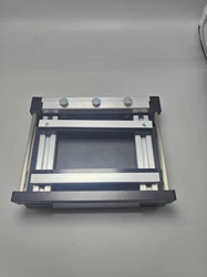 Ori Fatto A Mano 137*160*43mm Mini SMT maglia di acciaio lamiera di acciaio pasta saldante filo piattaforma di stampa PCB campione che fa 1 pz/scatola