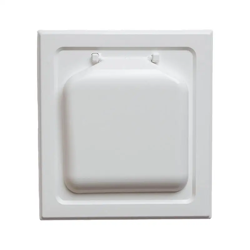 

Outdoor Vent Cover Double Door Exterior Wall Vent Cover No Lint Collecting Screen Dryer Exhaust Vent Cover Airflow Vent