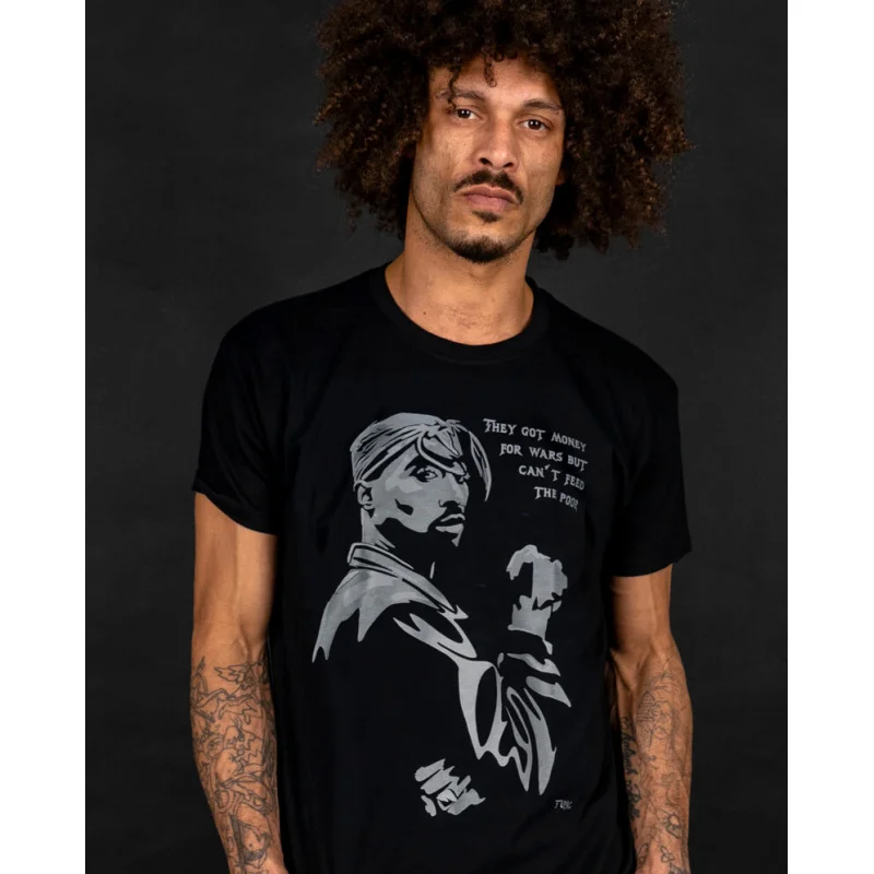 

Tupac Money for Wars Funny T shirt 100% cotton printed Birthday Gift Tee All size Tops Humor Graphic Clothes Cool present