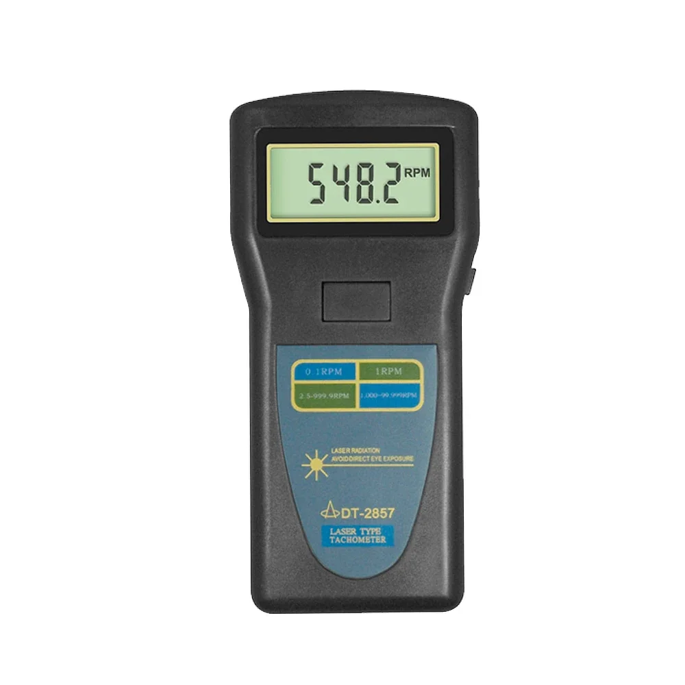 

Laser Tachometer DT-2857 2.5~99,999r/min Used to measure rotative velocity tachometer tester