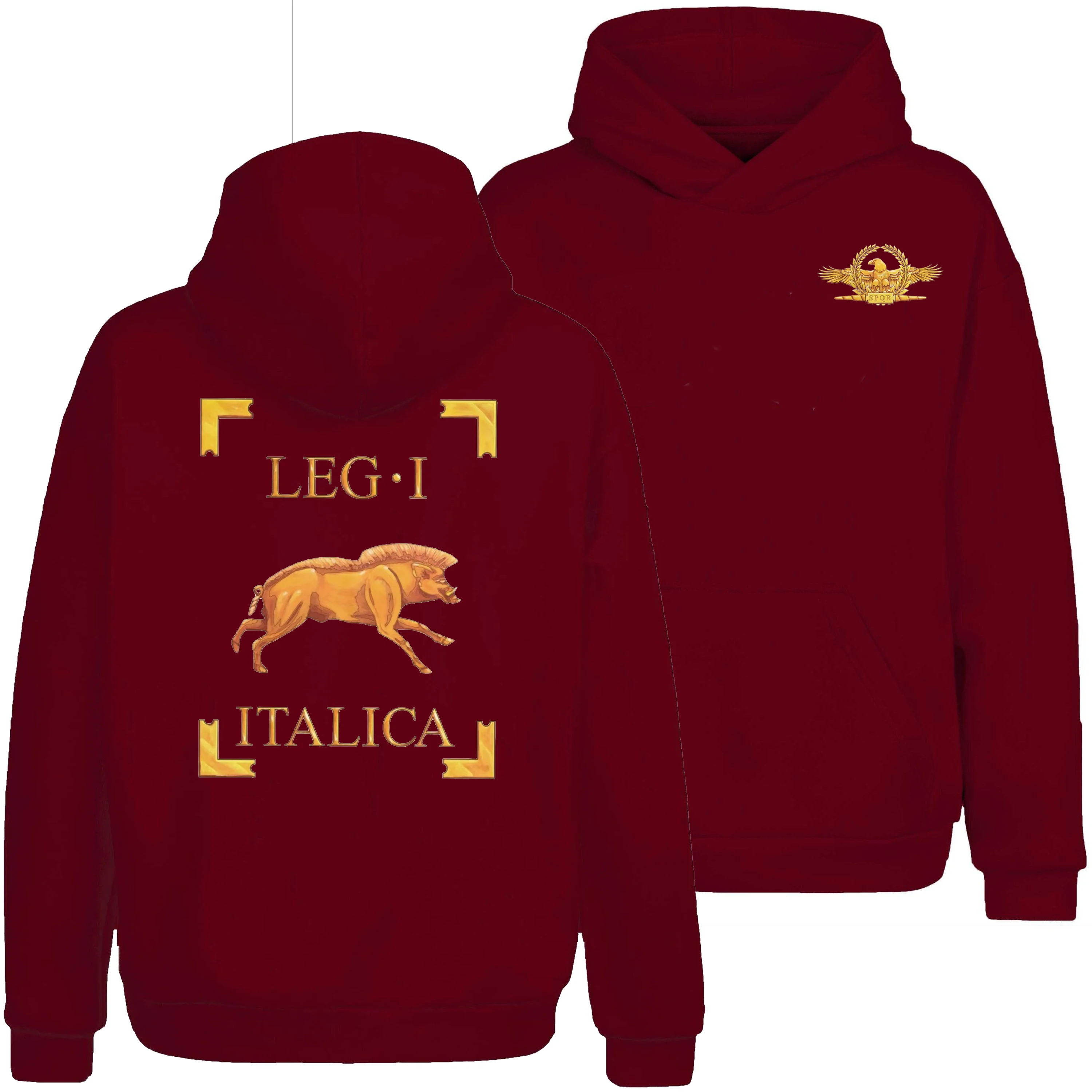 

Legio I Italica Vexillum 1st Roman Legion Boar Symbol Pullover Hoodie New 100% Cotton Comfortable Casual Mens Sweatshirts