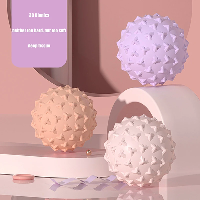 دليل تدليك الكرة فآسيا الكرة العضلات الاسترخاء تدليك اليوغا اللياقة البدنية أداة الخصر الكتف الرقبة تدليك القدم ميريديان