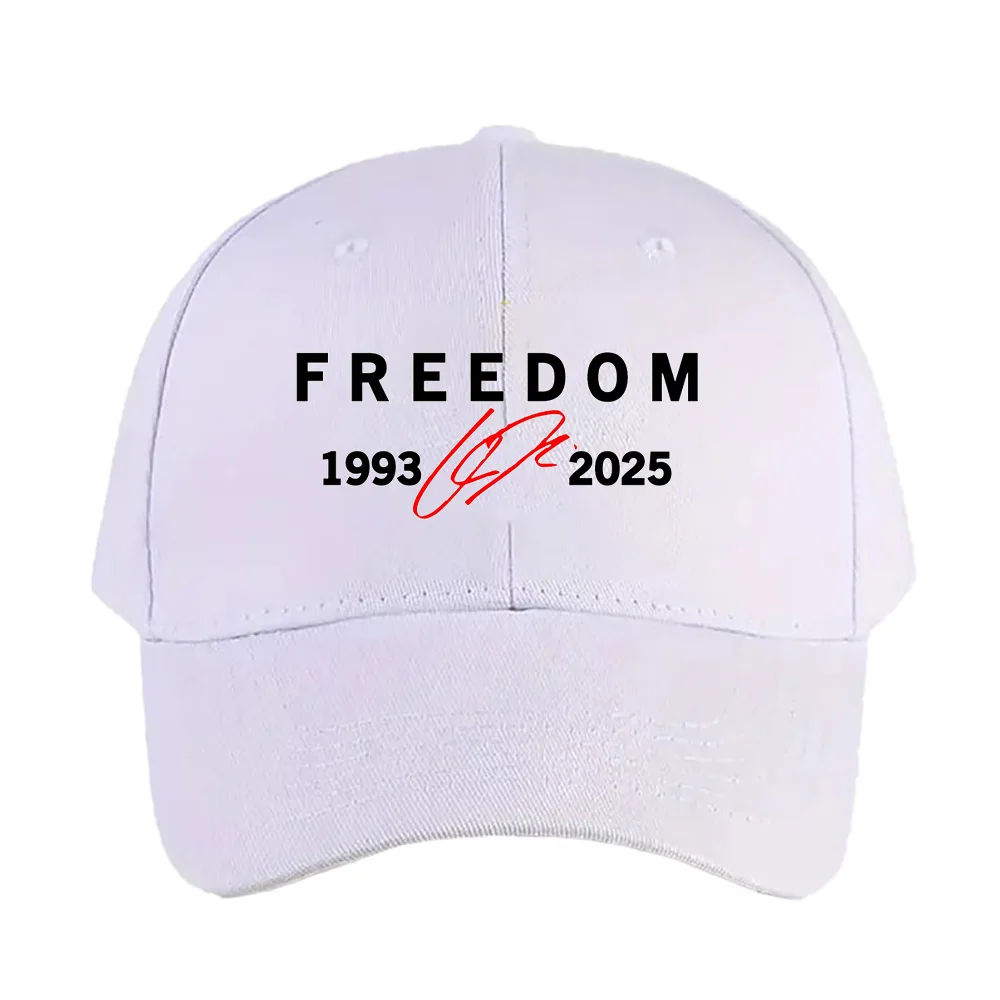 Freedom Red Signature 1993-2025 Charlie Kirk Cap summer woman Man Adult Casual Adjustable Printed Baseball Caps Trucker Cap
