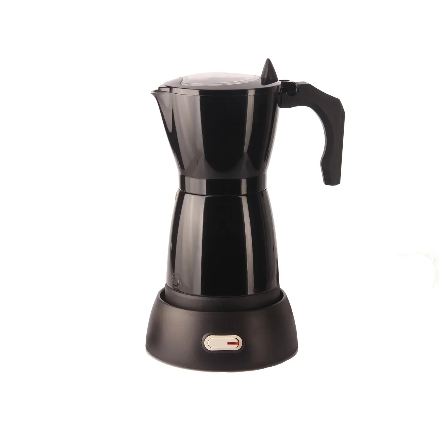 

L # 110V/220V Electric Moka Pot Espresso Italian Mocha Coffee Maker Percolators Stovetop Tool Filter Coffee Making 300ml