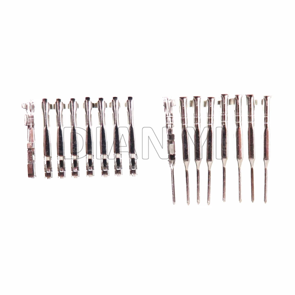 1 Set 8 Way Starter Auto Mannelijke Vrouwelijke Kabelboom Connector Met Kabels Mx34008sf1 Miniatuur Auto Lage Stroom Niet-Verzegelde Socket