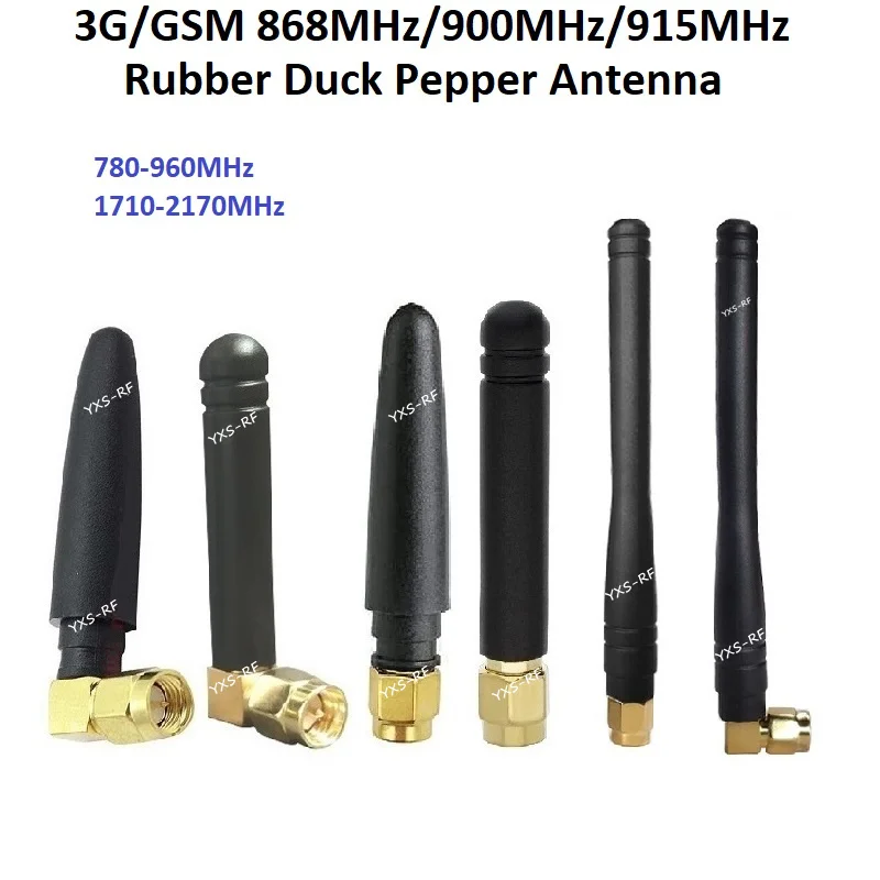 1PCS GSM Antenna 3G Antena 868M 900M 915M Multiband Antenna NB-IOT Lora L Type Antenna SMA Male Right Angle Connector