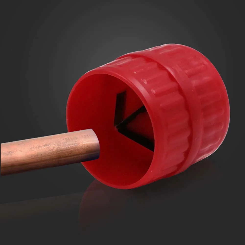 Reliable Pipe Reamer Internal and External Chamfer 5 38mm Copper and Plastic Tube Deburring Spring Steel Blade