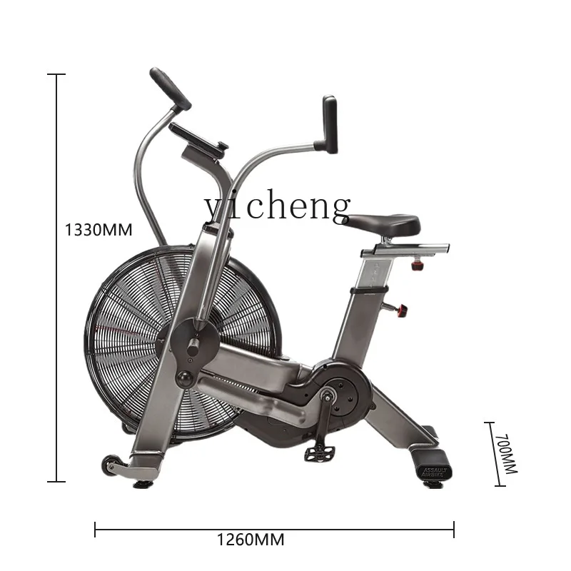 

Xl Wind Resistance Exercise Bike Gym Aerobic Bicycle Home Orbitrek Elite