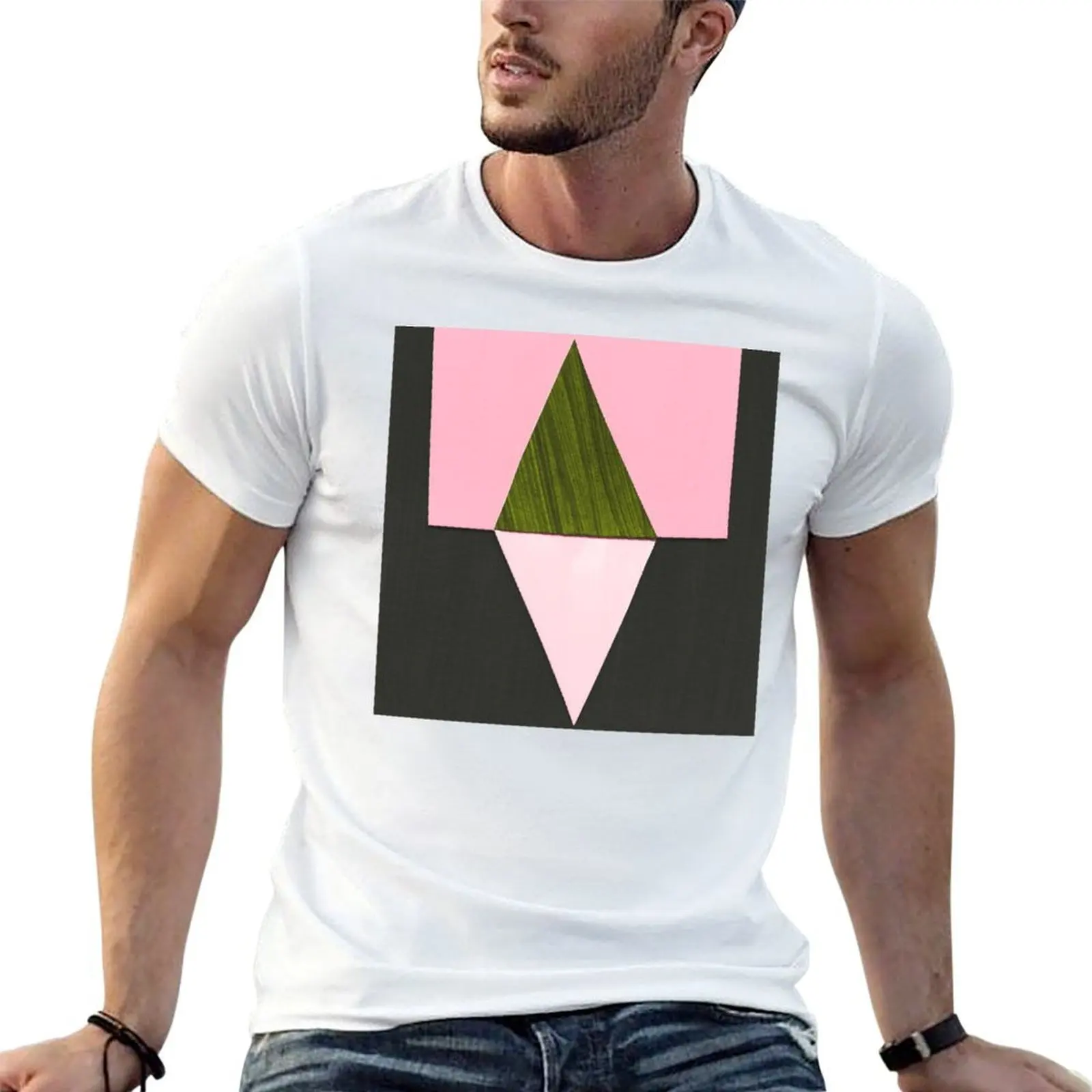 Shapes in Play I T-Shirt t shirts for man graphic funny t shirts cotton 100% t shirts for man cotton funny T-shirt