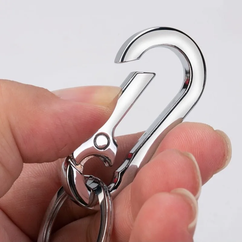 Keychain Seamlessly Crafted Zinc Alloy,no Welding,copper-plated To Resist Corrosion Rapid Rebound Lasting Durability