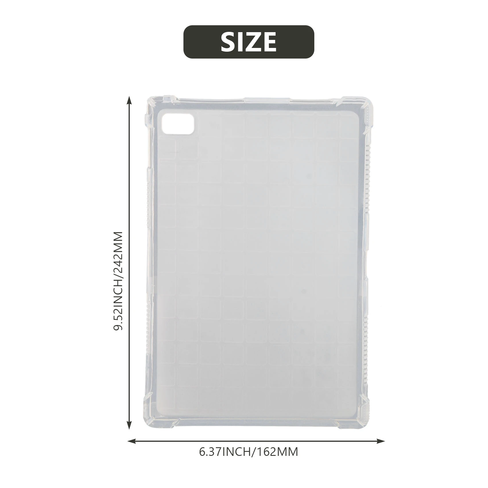 Capa para tablet para M40 P20HD P20 10,1 polegadas Tablet Anti-Gota TPU Capa de proteção para