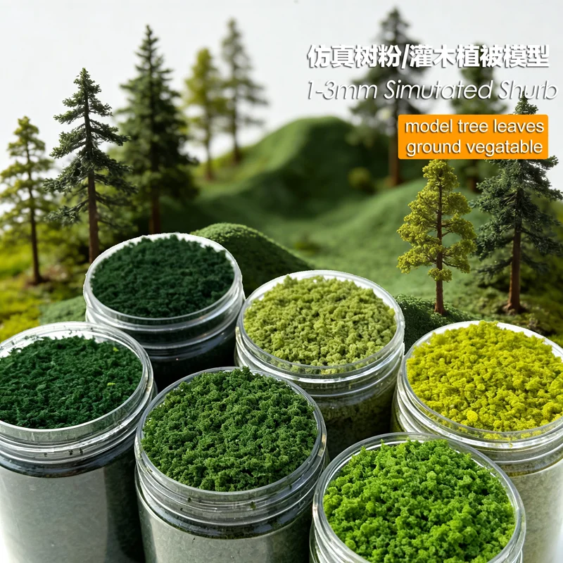 

1-3mm Sponge Particle Tree leaves Simulated Leaf Model Tree Making Material Miniature Sand Table Mountain Vegetation Landscape