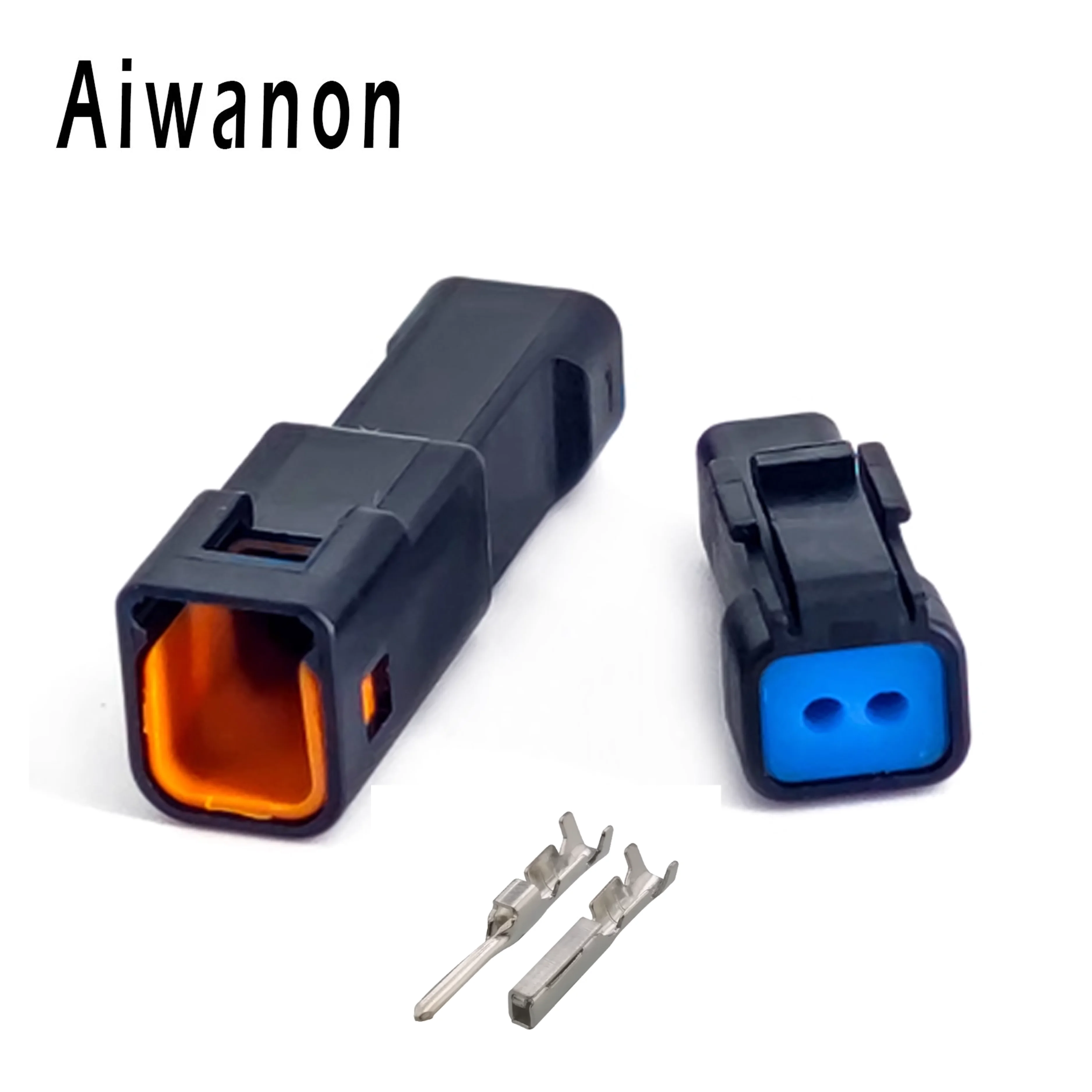 1 Set di Connettori Elettrici Micro per Auto JWPF 0.7mm, 2 3 4 6 8 Pin, Impermeabili, Femmina e Maschio, per Cablaggio JST-02T