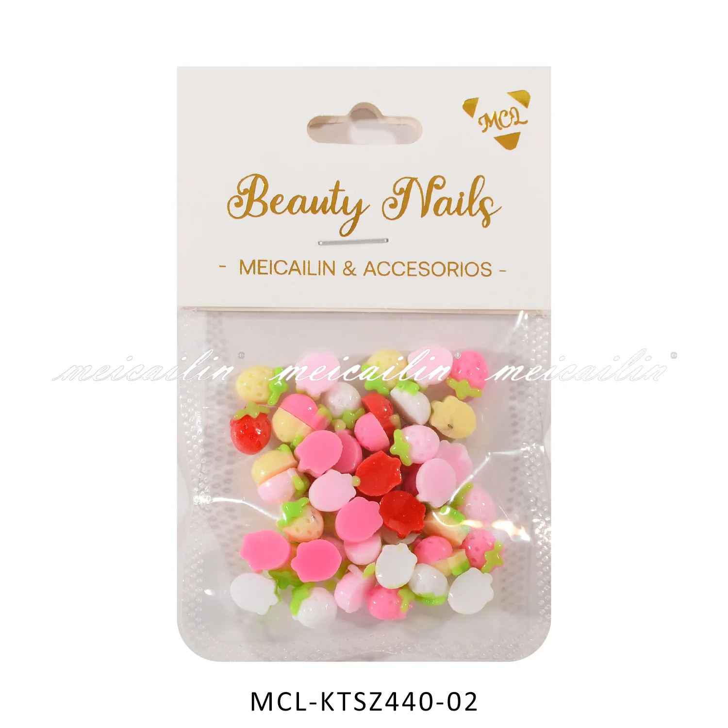 Yz criativo realista resina morango decorações da arte do prego 3d cores múltiplas kawaii morango encantos do prego acessórios diy