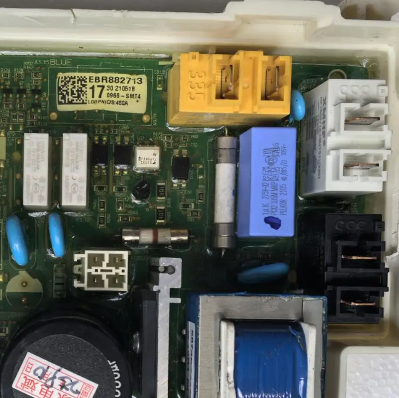 ใช้สําหรับเครื่องซักผ้า LG บอร์ดคอมพิวเตอร์ EBR 882713   เอบีอาร์ 88271373   บอร์ด owersupply บอร์ดควบคุม บอร์ดความถี่ตัวแปร