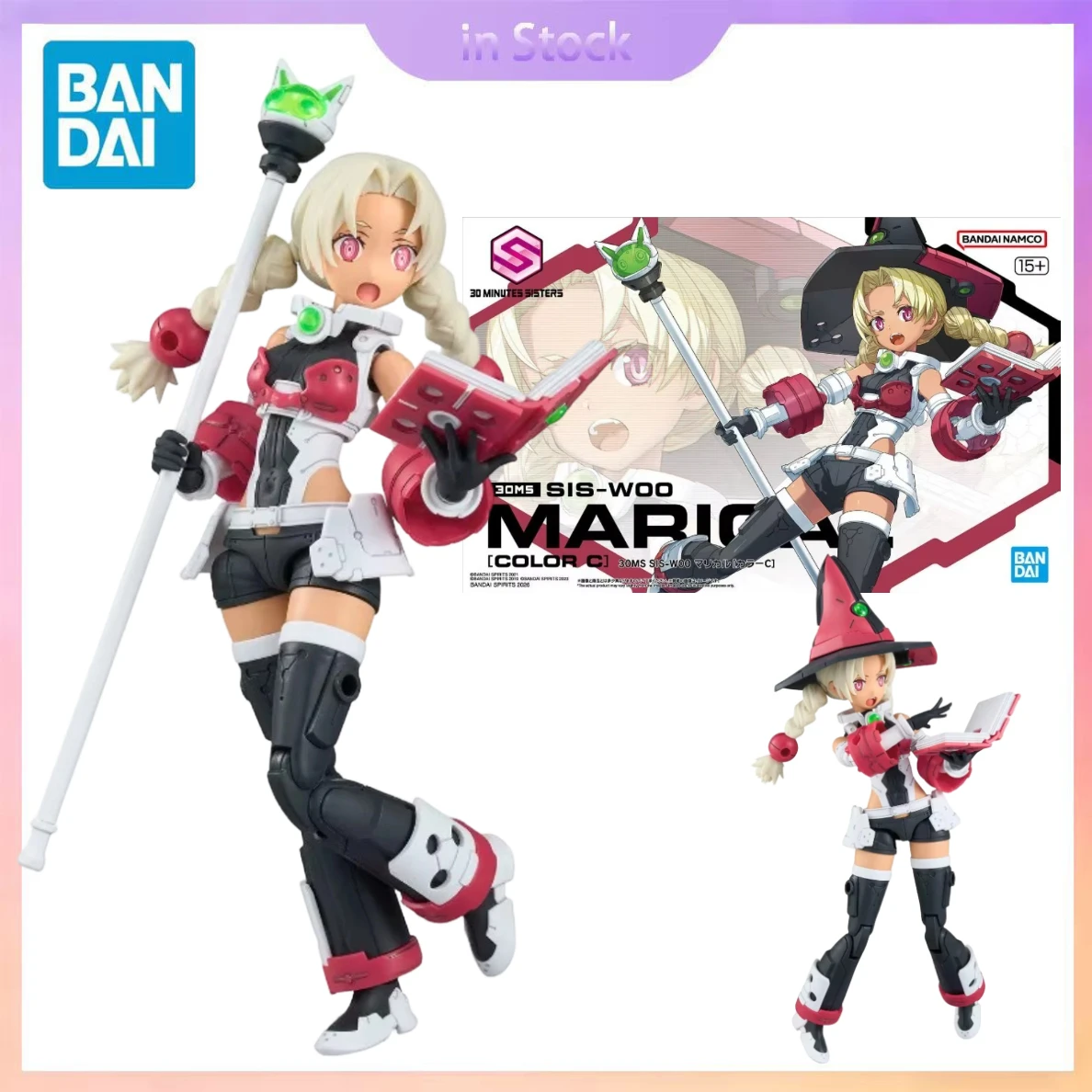 

Оригинальный набор фигурок Bandai Genuine In Stock 30MS SIS W00 Marical Color C из аниме-коллекции, подарки для мальчиков и девочек