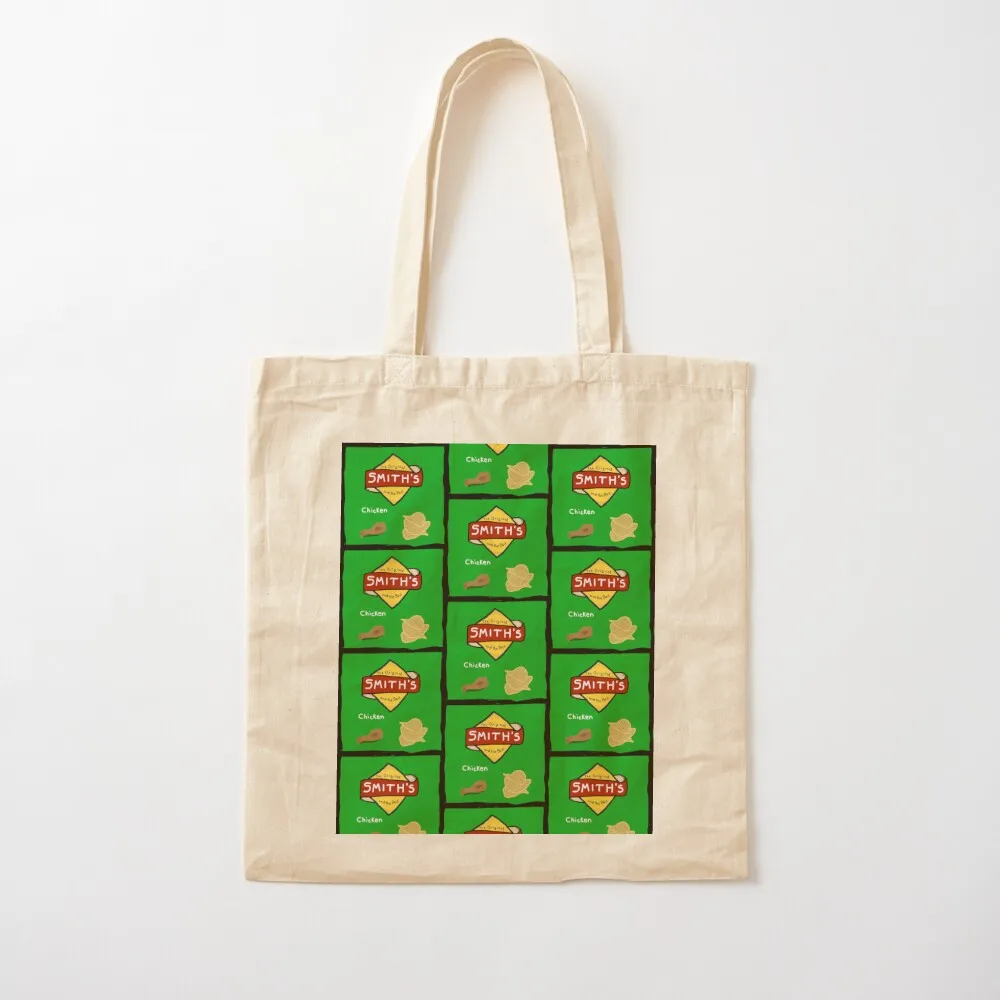 

Chicken Chips Tote Bag Customizable tote Beach the Canvas