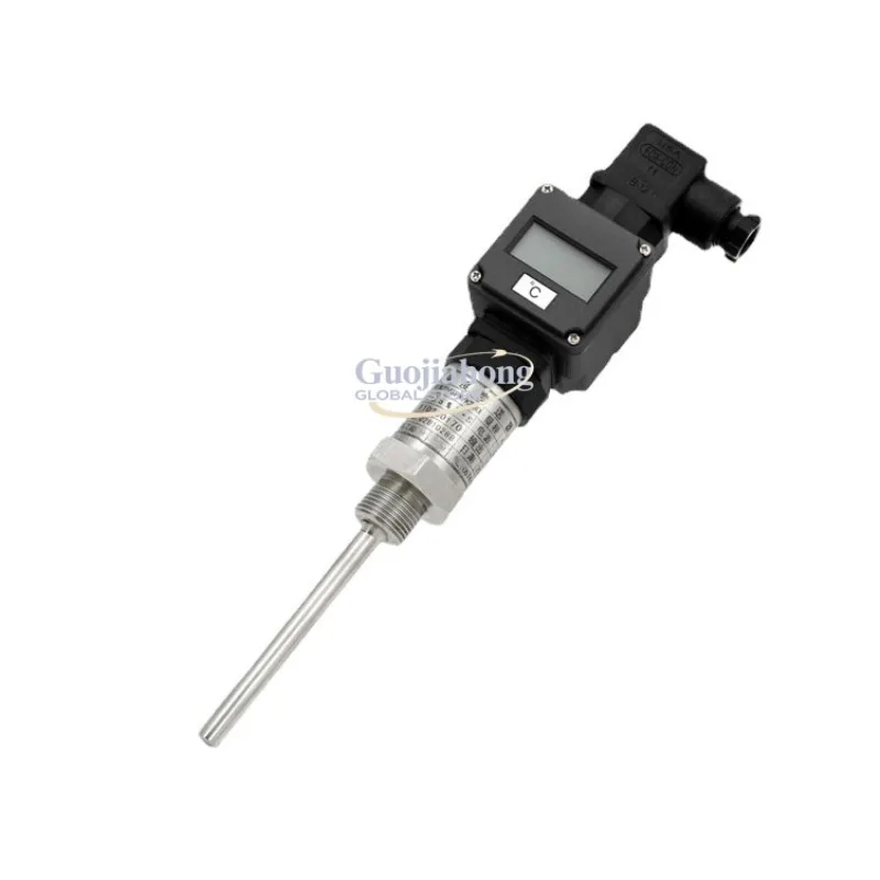 Hersman integrated temperature transmitter with display, thermal resistance pt100/pt1000 temperature transmitter