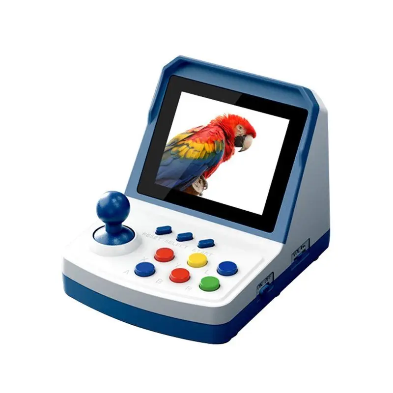 

Игровая консоль AY14-A6PLUS Retro Mini Arcade с экраном 3.2 дюйма, более 1000 встроенных игр, джойстик, домашняя аркада, поддержка вывода на ТВ